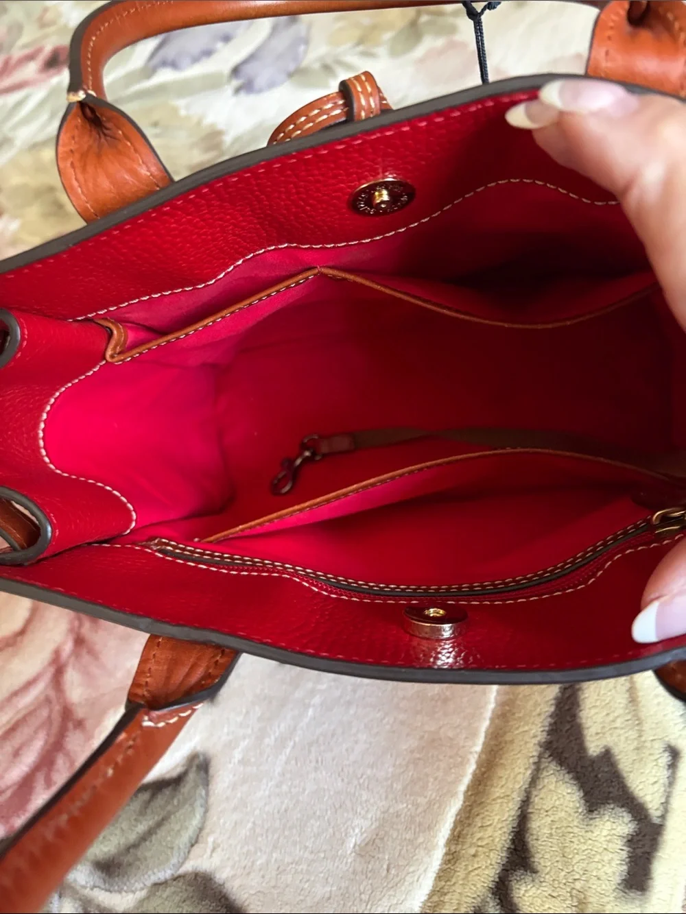 Dooney and Bourke Ariel Satchel - Picture 9 of 10